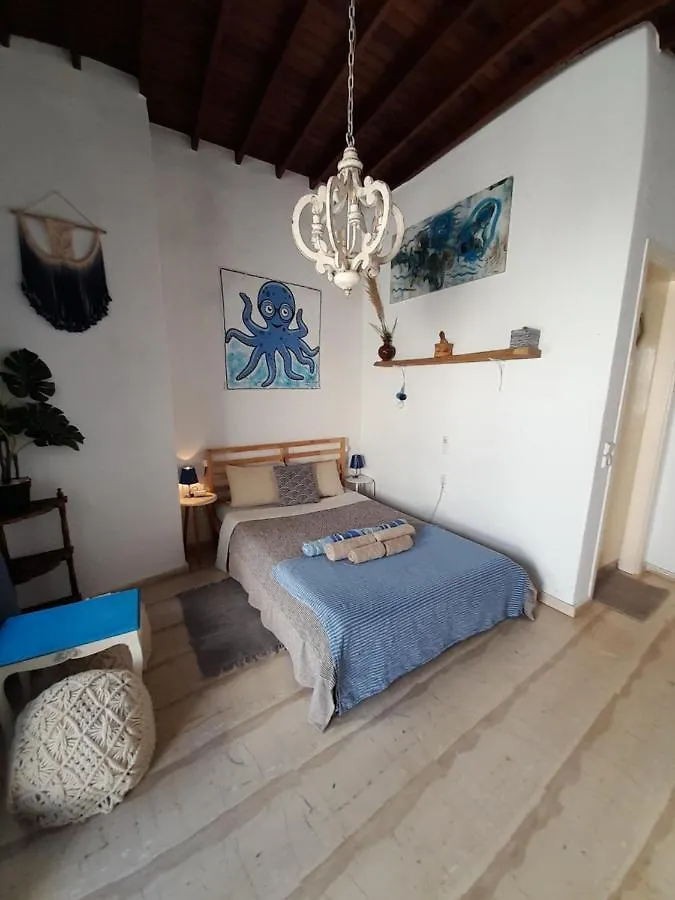 דירה Mykonos Town Octopus Blue יוון