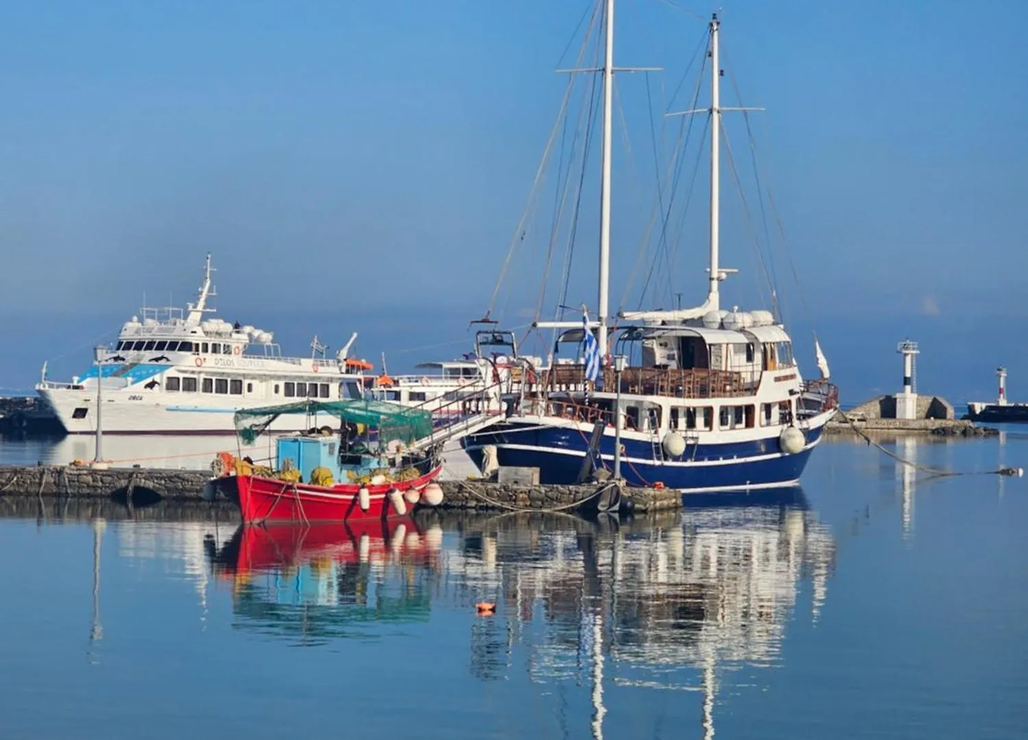דירה Mykonos Town Octopus Blue